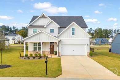 Welcome home to this beautifully upgraded 5BR/3.5BA Bedford plan on Chimney Oaks Golf Club in Georgia - for sale on GolfHomes.com, golf home, golf lot