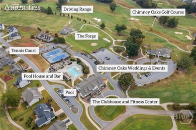 Welcome home to this beautifully upgraded 5BR/3.5BA Bedford plan on Chimney Oaks Golf Club in Georgia - for sale on GolfHomes.com, golf home, golf lot