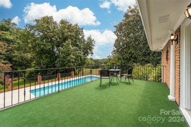 One-of-a-kind opportunity to own a home with an in-ground pool on River Bend YMCA Golf Course in North Carolina - for sale on GolfHomes.com, golf home, golf lot