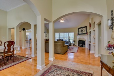 Sitting gracefully on a waterfront lot overlooking the 2nd and on Mount Vintage Plantation and Golf Club  in South Carolina - for sale on GolfHomes.com, golf home, golf lot
