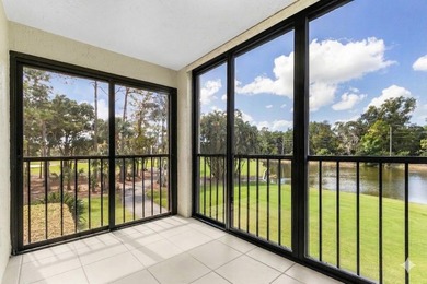 Looking out your private lanai, Foxfire's landscape and on  in Florida - for sale on GolfHomes.com, golf home, golf lot