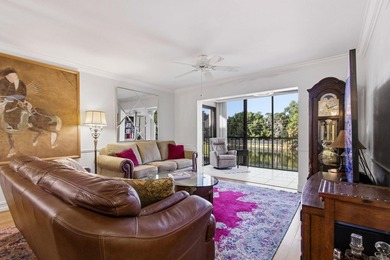 Looking out your private lanai, Foxfire's landscape and on  in Florida - for sale on GolfHomes.com, golf home, golf lot