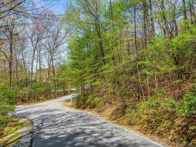 Beautiful, large private lot in the quiet Hawk Mountain on Lake Toxaway Country Club in North Carolina - for sale on GolfHomes.com, golf home, golf lot