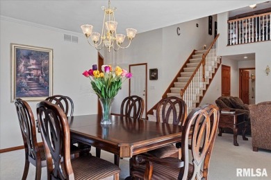 This absolute GEM of a home is located in the desirable Panther on Panther Creek Country Club in Illinois - for sale on GolfHomes.com, golf home, golf lot