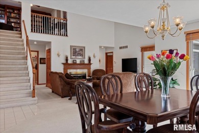 This absolute GEM of a home is located in the desirable Panther on Panther Creek Country Club in Illinois - for sale on GolfHomes.com, golf home, golf lot