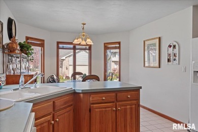 This absolute GEM of a home is located in the desirable Panther on Panther Creek Country Club in Illinois - for sale on GolfHomes.com, golf home, golf lot