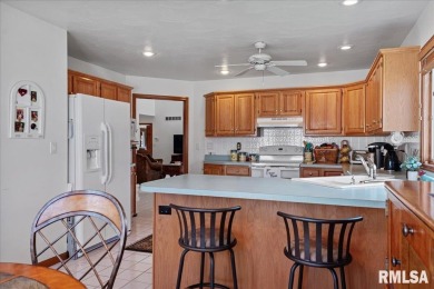 This absolute GEM of a home is located in the desirable Panther on Panther Creek Country Club in Illinois - for sale on GolfHomes.com, golf home, golf lot