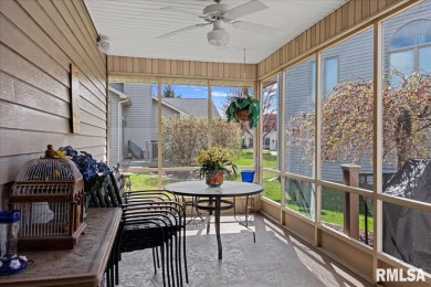 This absolute GEM of a home is located in the desirable Panther on Panther Creek Country Club in Illinois - for sale on GolfHomes.com, golf home, golf lot
