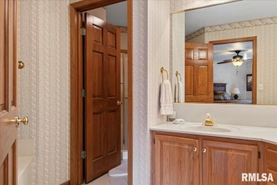 This absolute GEM of a home is located in the desirable Panther on Panther Creek Country Club in Illinois - for sale on GolfHomes.com, golf home, golf lot