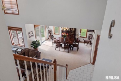 This absolute GEM of a home is located in the desirable Panther on Panther Creek Country Club in Illinois - for sale on GolfHomes.com, golf home, golf lot