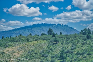 Stunning custom home site overlooking Hole 7 of the Hale Irwin on Teton Reserve in Idaho - for sale on GolfHomes.com, golf home, golf lot