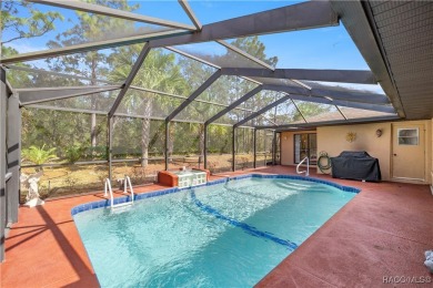 Welcome to this amazing Pool Home with a Brand New Roof! Located on Sugarmill Woods Golf and Country Club in Florida - for sale on GolfHomes.com, golf home, golf lot