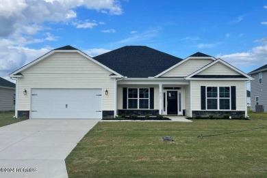Check out this new construction home on a desired cul-de-sac on Harbour Point Golf Club in North Carolina - for sale on GolfHomes.com, golf home, golf lot