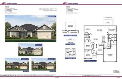 Check out this new construction home on a desired cul-de-sac on Harbour Point Golf Club in North Carolina - for sale on GolfHomes.com, golf home, golf lot