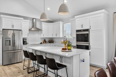 This beautiful home in the Crossroads Farm Cottage community is on Lakeview Golf Course in Virginia - for sale on GolfHomes.com, golf home, golf lot