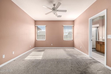 Spacious, open floor plan with kitchen and family room open to on Springfield Golf Resort in Arizona - for sale on GolfHomes.com, golf home, golf lot