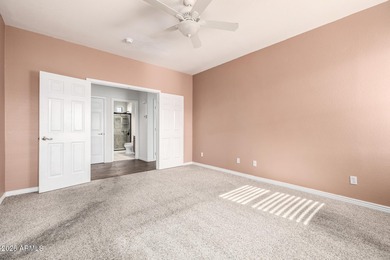 Spacious, open floor plan with kitchen and family room open to on Springfield Golf Resort in Arizona - for sale on GolfHomes.com, golf home, golf lot