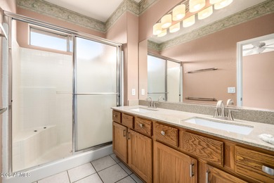 Spacious, open floor plan with kitchen and family room open to on Springfield Golf Resort in Arizona - for sale on GolfHomes.com, golf home, golf lot