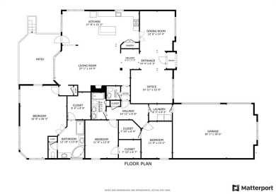 Step into this beautifully updated single-story home that feels on Eldorado Country Club in Texas - for sale on GolfHomes.com, golf home, golf lot