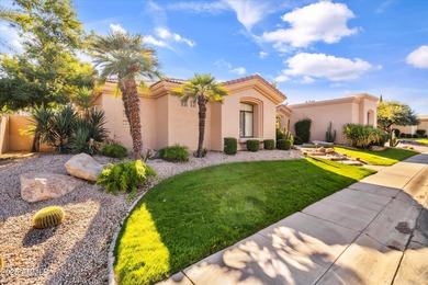 This beautiful single-level Monterey-style home located in on Starfire At Scottsdale Country Club in Arizona - for sale on GolfHomes.com, golf home, golf lot