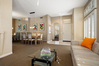 This updated Christofle model is clean and ready to move into on Mountain Vista Golf Course At Sun City Palm Desert in California - for sale on GolfHomes.com, golf home, golf lot