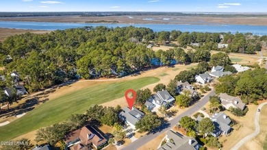 Experience the coveted Dataw Island lifestyle in this immaculate on Dataw Island Club in South Carolina - for sale on GolfHomes.com, golf home, golf lot