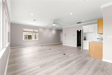Stunning lakefront property with panoramic views of Lake on Eagle Ridge At Spruce Creek Country Club in Florida - for sale on GolfHomes.com, golf home, golf lot