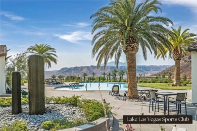 Enjoy Lake Las Vegas golf course living in this 2-bdrm, 3-bath on Reflection Bay Golf Club in Nevada - for sale on GolfHomes.com, golf home, golf lot