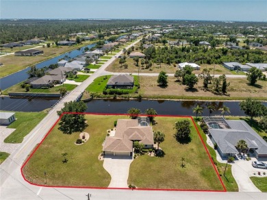 Under contract-accepting backup offers. DOUBLE WATERFRONT LOT on Rotonda Golf and Country Club - Long Marsh  in Florida - for sale on GolfHomes.com, golf home, golf lot