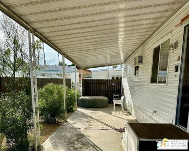 Welcome to this beautifully updated 2 bed 2 bath mobile home on Cathedral Canyon Golf and Tennis Club in California - for sale on GolfHomes.com, golf home, golf lot