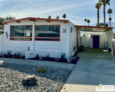 Welcome to this beautifully updated 2 bed 2 bath mobile home on Cathedral Canyon Golf and Tennis Club in California - for sale on GolfHomes.com, golf home, golf lot