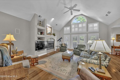 Gorgeous pond front custom home with golf course views on Carolina National Golf Club in North Carolina - for sale on GolfHomes.com, golf home, golf lot