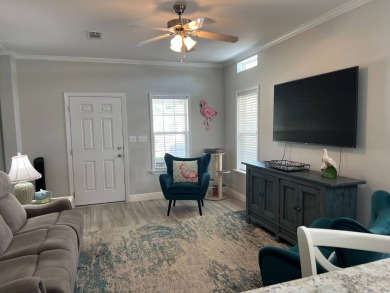 This lovely, 2015 manufactured 3-bedroom home, is an age 40+ and on Lake Fairways Country Club in Florida - for sale on GolfHomes.com, golf home, golf lot