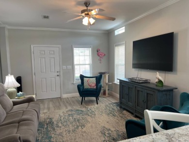 This lovely, 2015 manufactured 3-bedroom home, is an age 40+ and on Lake Fairways Country Club in Florida - for sale on GolfHomes.com, golf home, golf lot