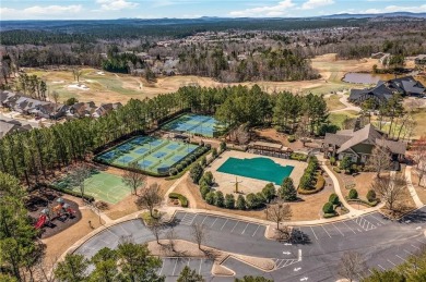 Single-level living in a stunning David Weekly home in the on The Fairways at Laurel Canyon in Georgia - for sale on GolfHomes.com, golf home, golf lot