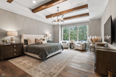 Chateau-Inspired Luxury in Prestigious Hamilton Proper! Nestled on The Hawthorns Golf and Country Club in Indiana - for sale on GolfHomes.com, golf home, golf lot