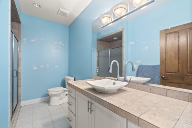 Custom-designed cedar home on over 7.5 acres with 600' of on Bear Lake Highlands Golf Course in Michigan - for sale on GolfHomes.com, golf home, golf lot