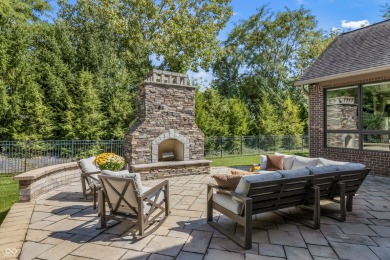 Chateau-Inspired Luxury in Prestigious Hamilton Proper! Nestled on The Hawthorns Golf and Country Club in Indiana - for sale on GolfHomes.com, golf home, golf lot