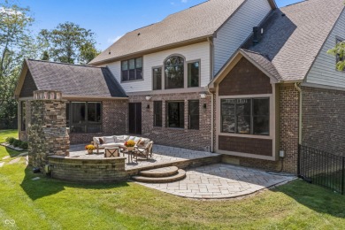 Chateau-Inspired Luxury in Prestigious Hamilton Proper! Nestled on The Hawthorns Golf and Country Club in Indiana - for sale on GolfHomes.com, golf home, golf lot