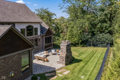 Chateau-Inspired Luxury in Prestigious Hamilton Proper! Nestled on The Hawthorns Golf and Country Club in Indiana - for sale on GolfHomes.com, golf home, golf lot