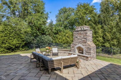 Chateau-Inspired Luxury in Prestigious Hamilton Proper! Nestled on The Hawthorns Golf and Country Club in Indiana - for sale on GolfHomes.com, golf home, golf lot