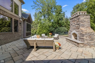 Chateau-Inspired Luxury in Prestigious Hamilton Proper! Nestled on The Hawthorns Golf and Country Club in Indiana - for sale on GolfHomes.com, golf home, golf lot