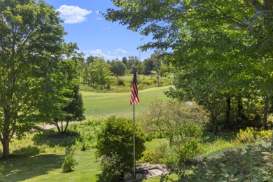 Custom-designed cedar home on over 7.5 acres with 600' of on Bear Lake Highlands Golf Course in Michigan - for sale on GolfHomes.com, golf home, golf lot