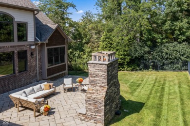 Chateau-Inspired Luxury in Prestigious Hamilton Proper! Nestled on The Hawthorns Golf and Country Club in Indiana - for sale on GolfHomes.com, golf home, golf lot