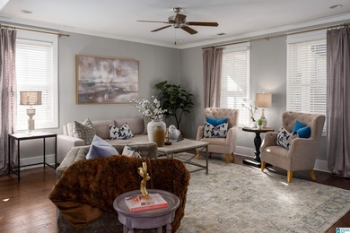 From the moment you step inside, this home feels calm on Ross Bridge Golf Resort in Alabama - for sale on GolfHomes.com, golf home, golf lot