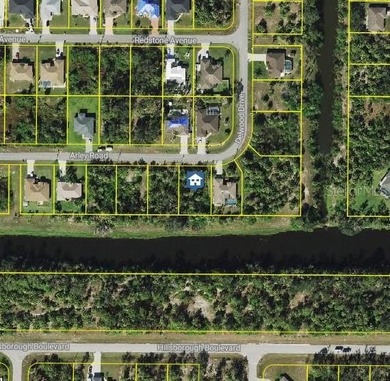 North Port waterway lot in a great area, fish in your backyard on Bobcat Trail Golf Club in Florida - for sale on GolfHomes.com, golf home, golf lot