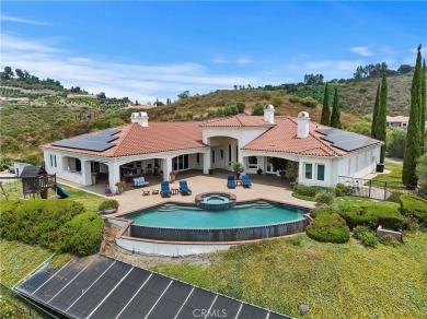 EXQUISIT MEDITERRANEAN ESTATE WITH PANORAMIC VIEWS AND LUXURIOUS on Cross Creek Golf Club in California - for sale on GolfHomes.com, golf home, golf lot