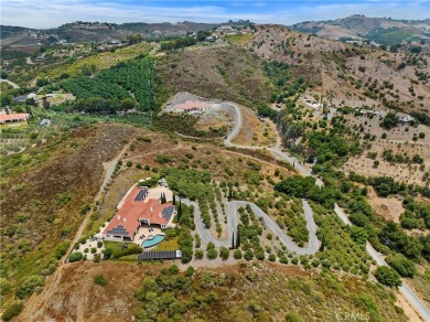 EXQUISIT MEDITERRANEAN ESTATE WITH PANORAMIC VIEWS AND LUXURIOUS on Cross Creek Golf Club in California - for sale on GolfHomes.com, golf home, golf lot