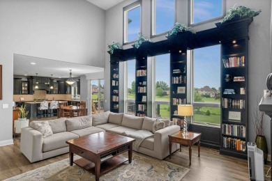 A masterpiece of architectural brilliance, this massive Marty on The Den at Fox Creek in Illinois - for sale on GolfHomes.com, golf home, golf lot