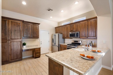 Welcome to this charming Presley-built home located in the on Legend Trail Golf Club in Arizona - for sale on GolfHomes.com, golf home, golf lot